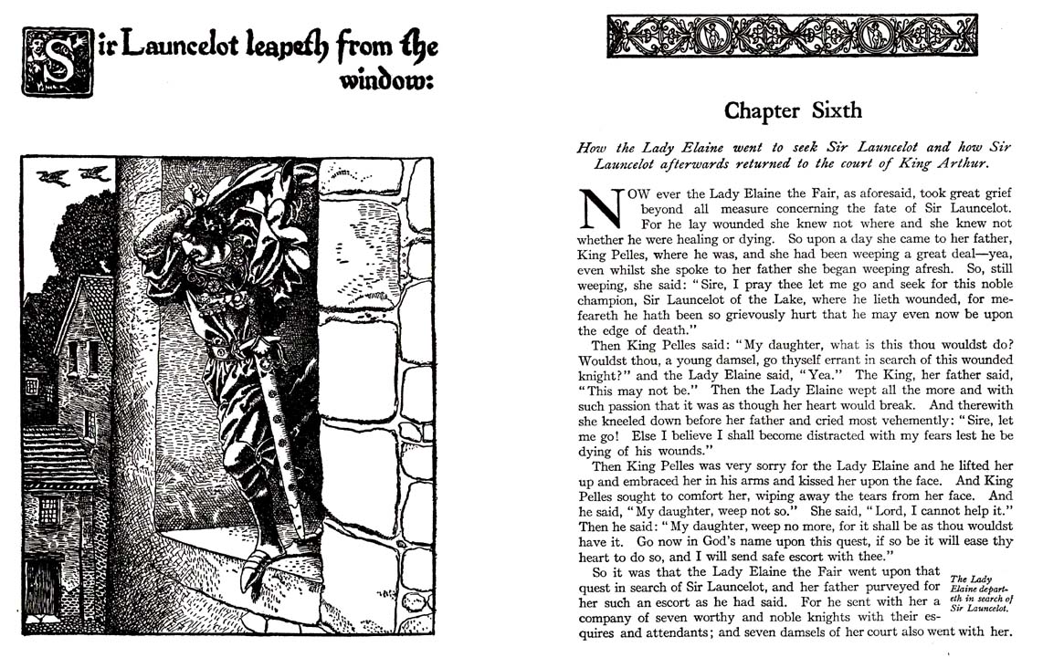 090_Sir_Launcelot_and_his_Companions