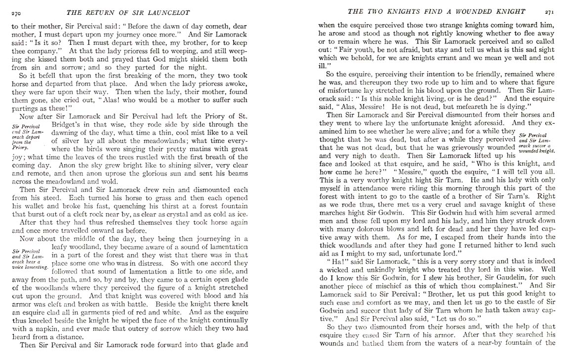 146_Sir_Launcelot_and_his_Companions