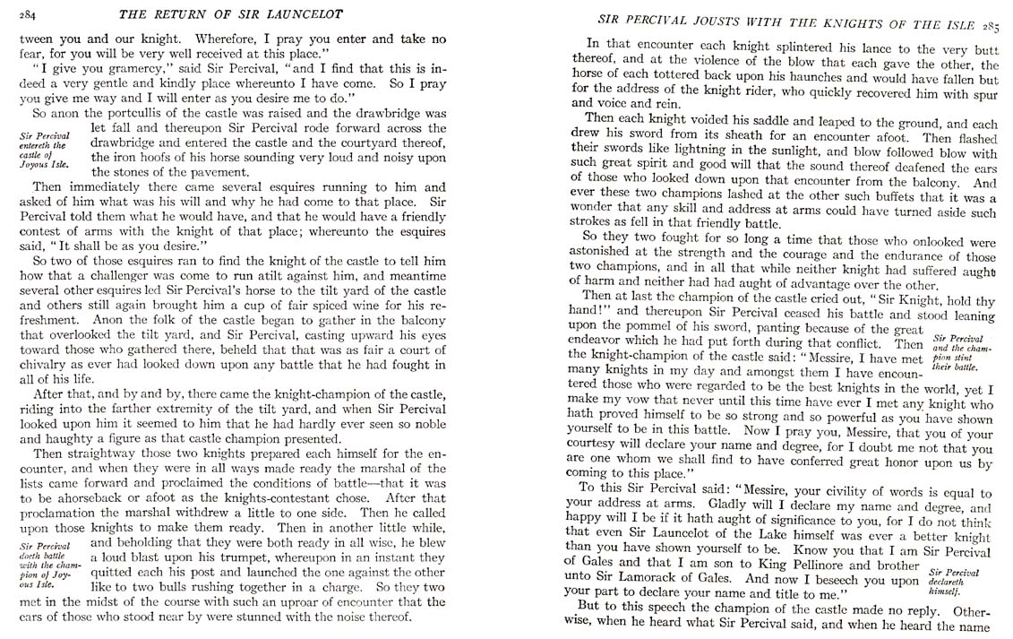 153_Sir_Launcelot_and_his_Companions
