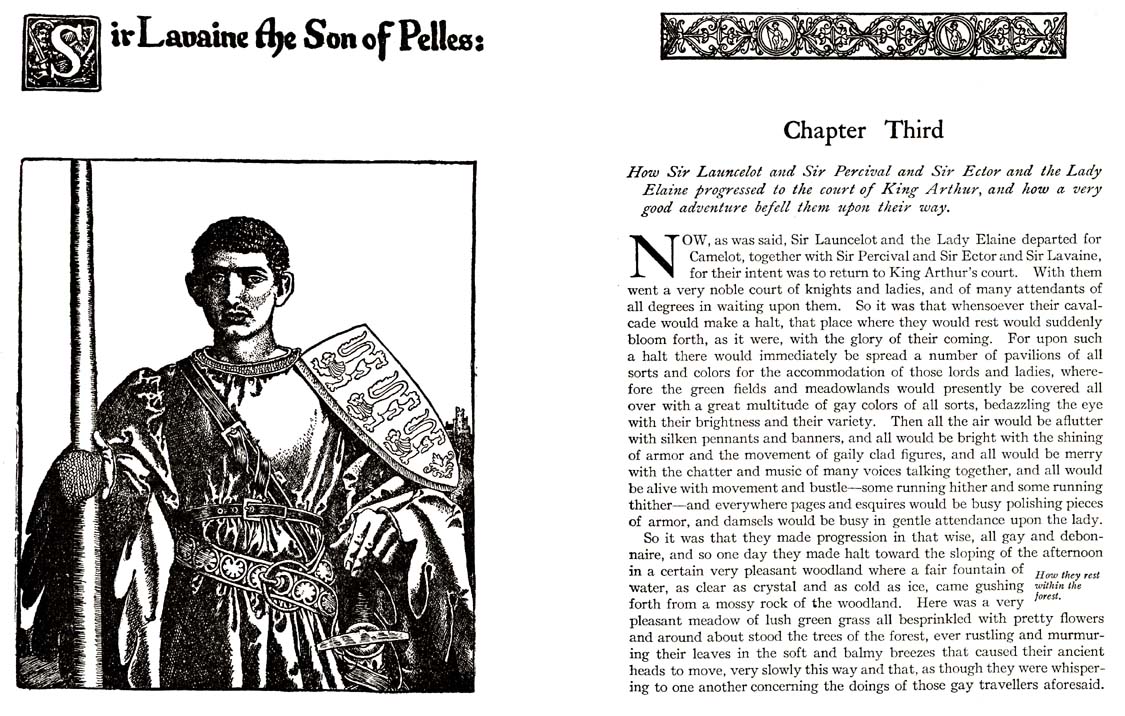 157_Sir_Launcelot_and_his_Companions